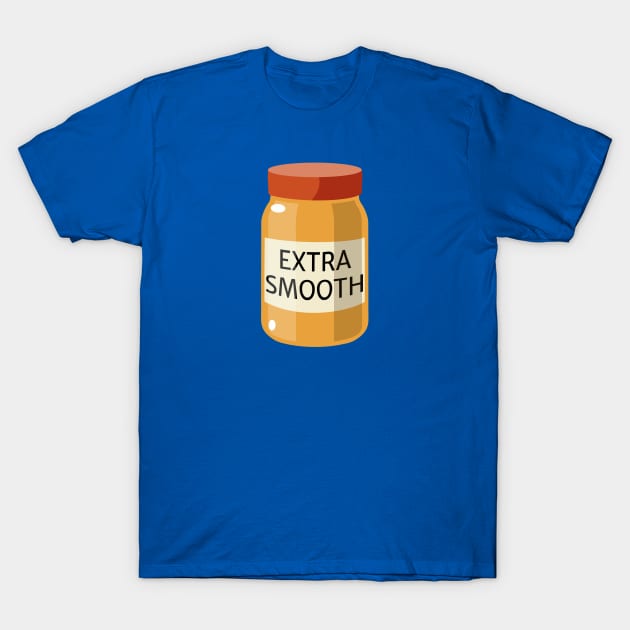 Extra Smooth peanut butter T-Shirt by Olly Illustrated